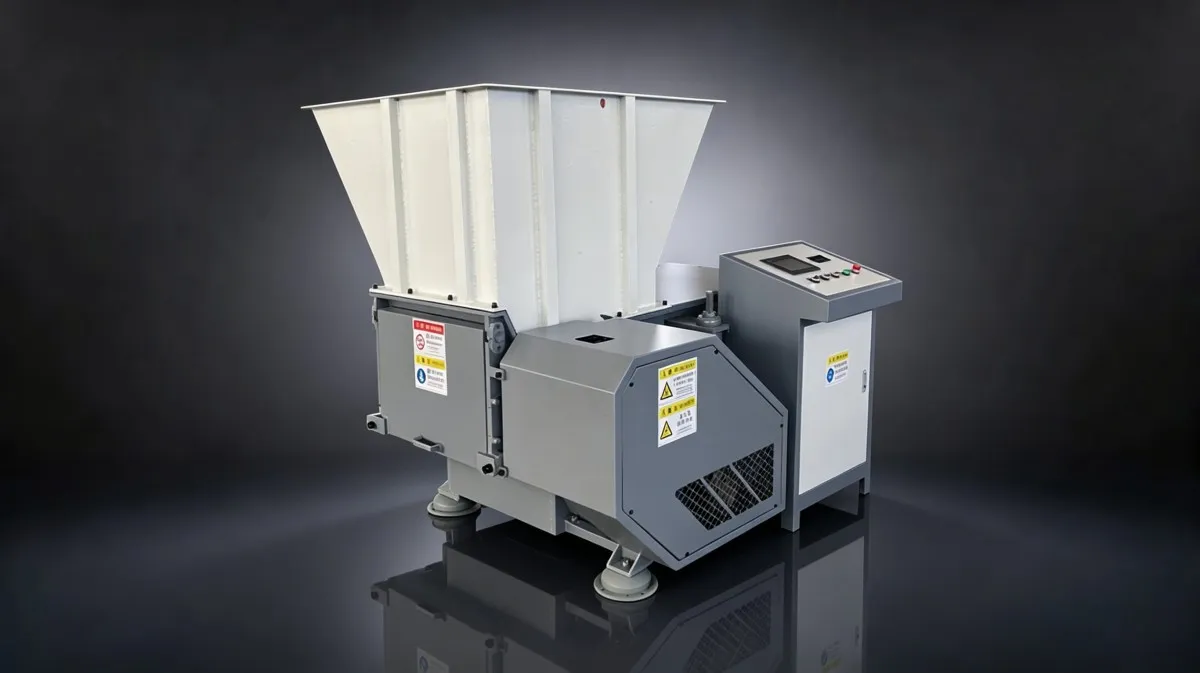 single shaft shredder