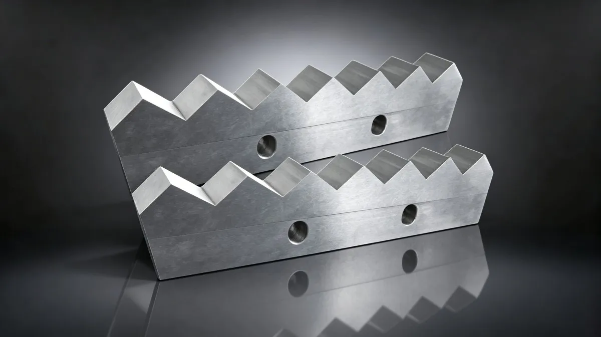Single axis shredder blade series