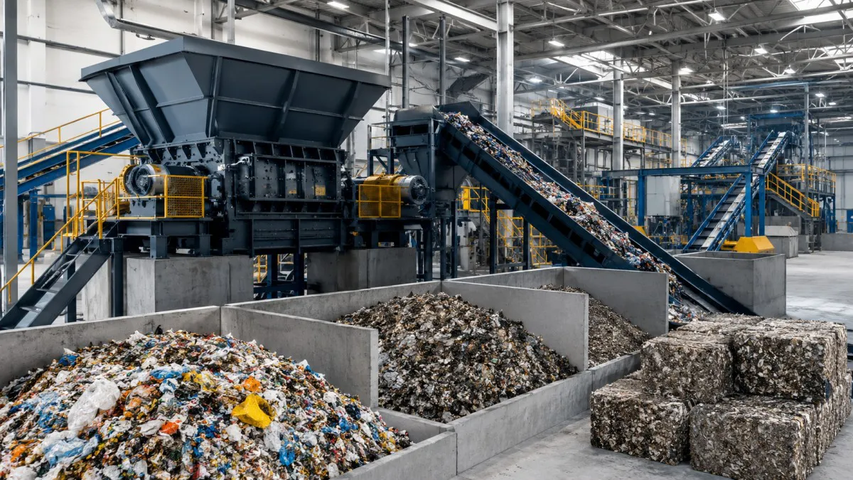The Role of Industrial Shredders in RDF and SRF Production