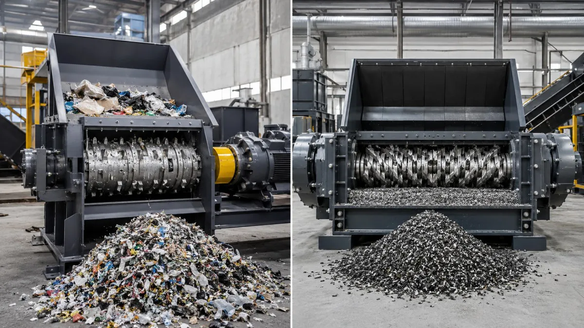 Single-Shaft or Double-Shaft Shredder: Which One Should You Choose?