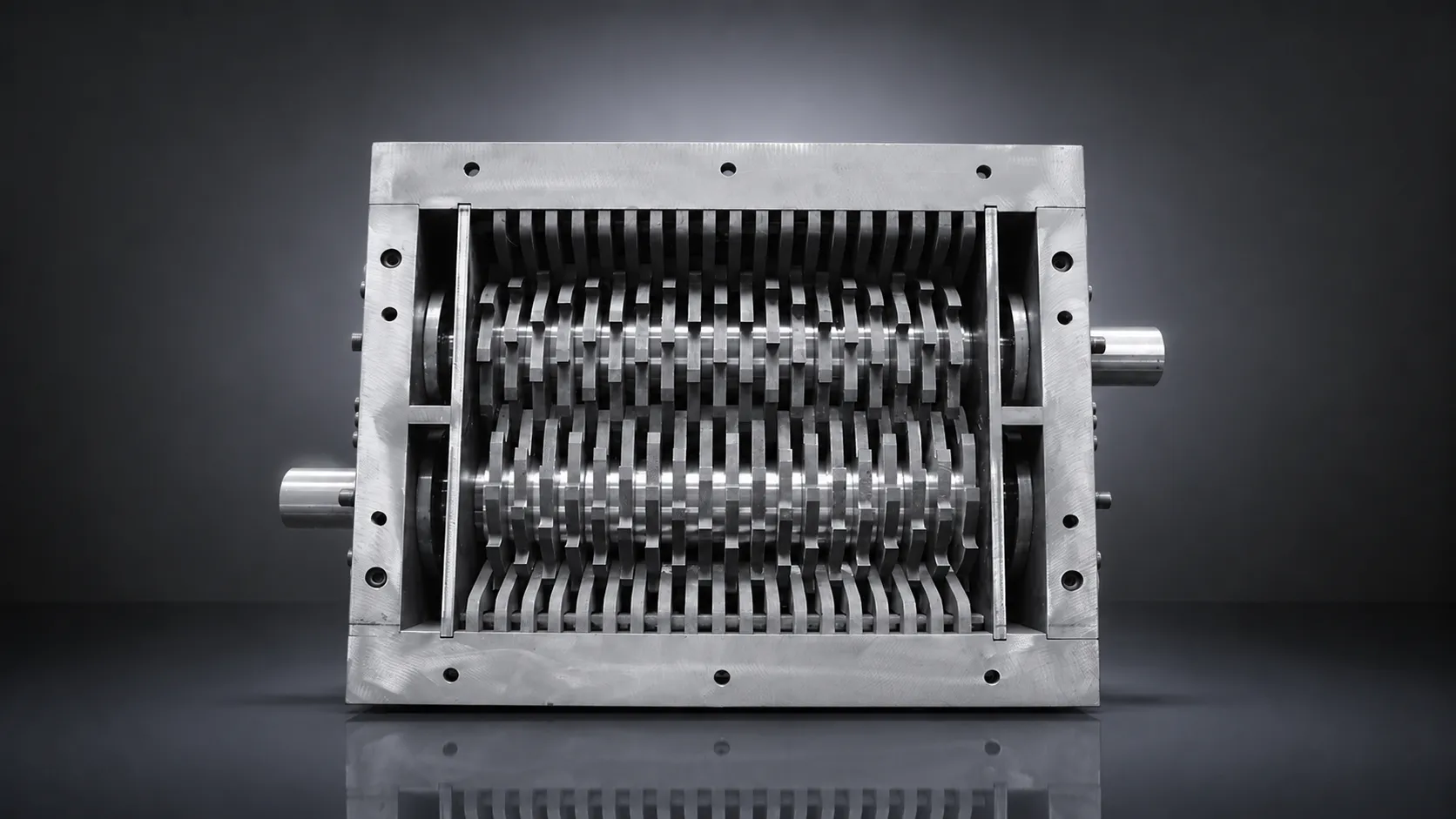 Blade of double-shaft shredder