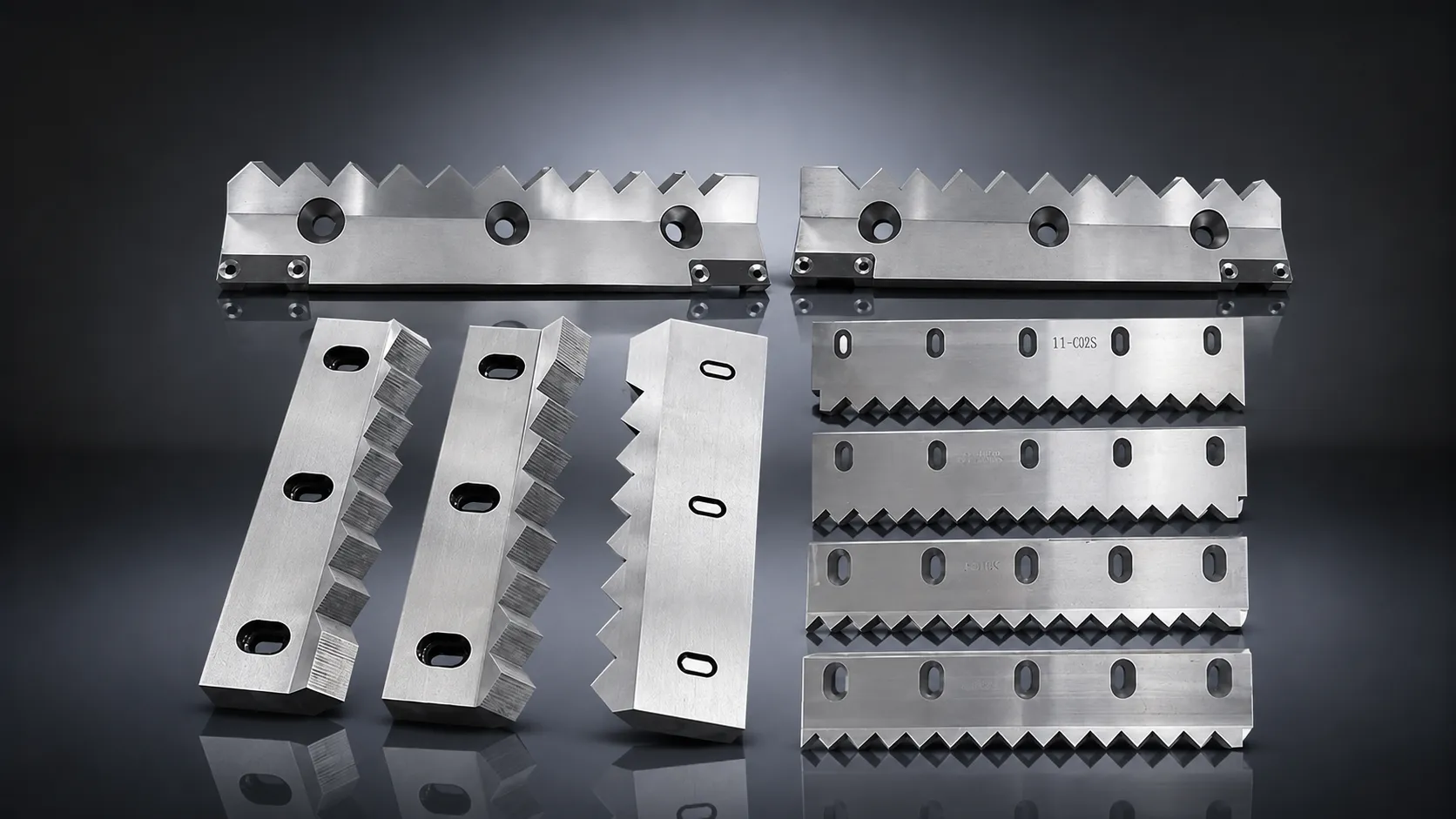 Single-shaft shredder fixed knife