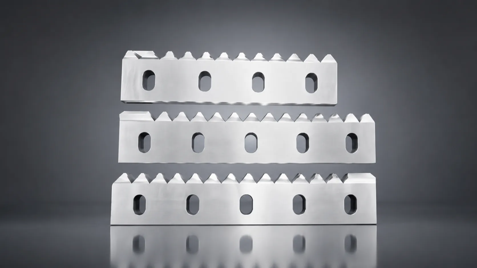 Single-shaft shredder fixed knife