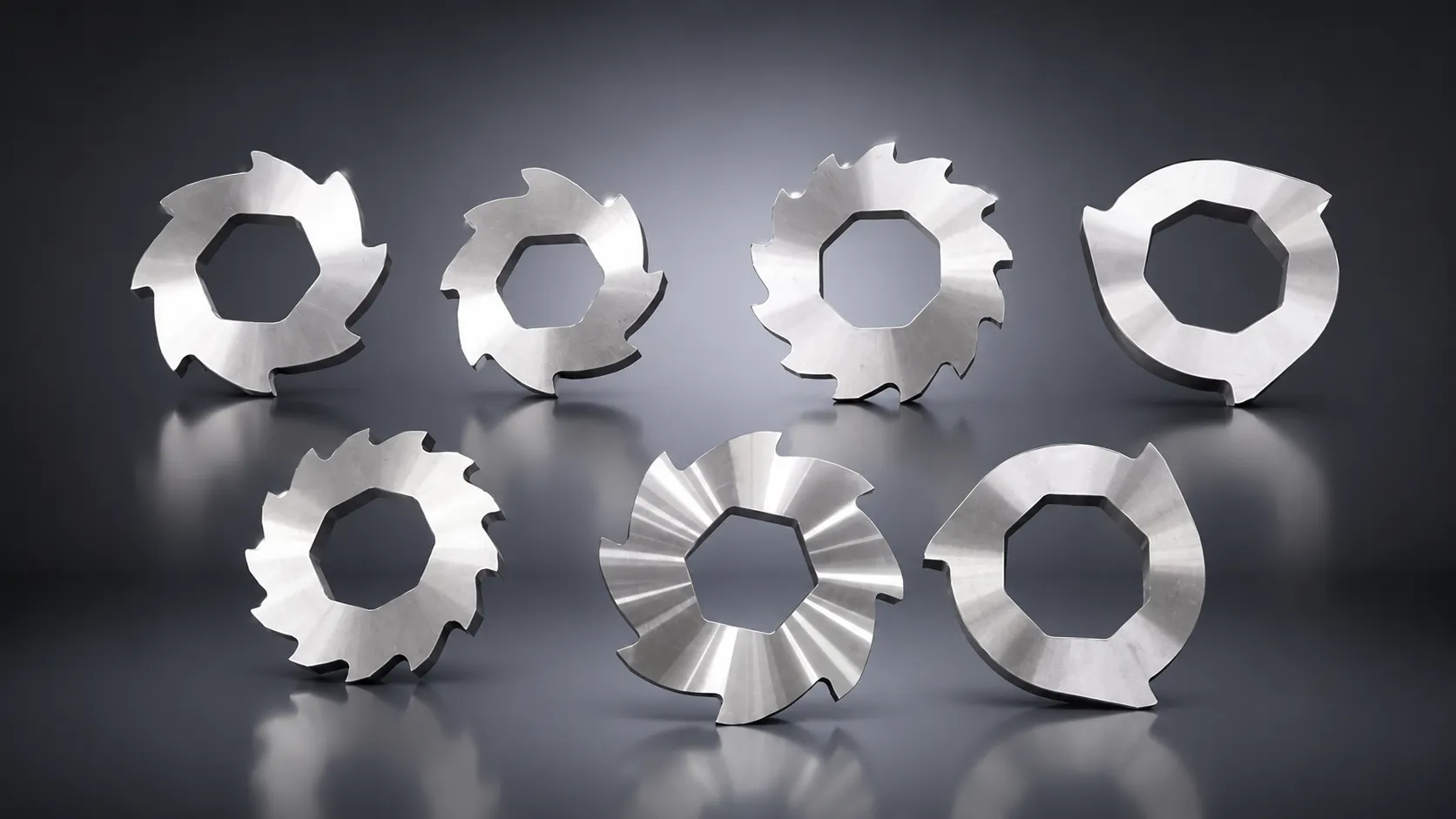Blade of double-shaft shredder