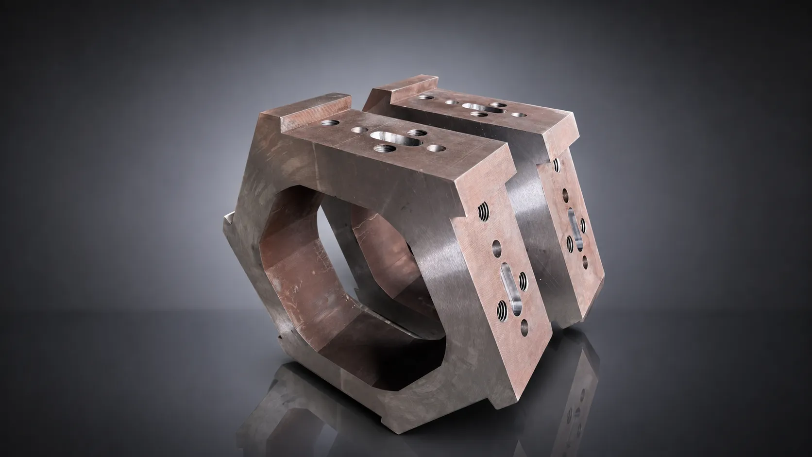 Double-shaft shredder blade - detachable