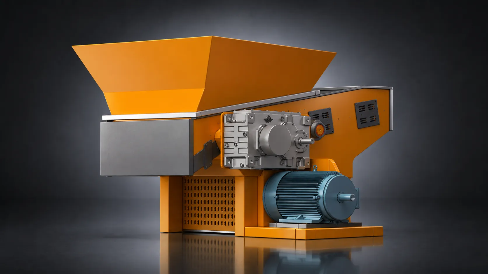 single shaft shredder