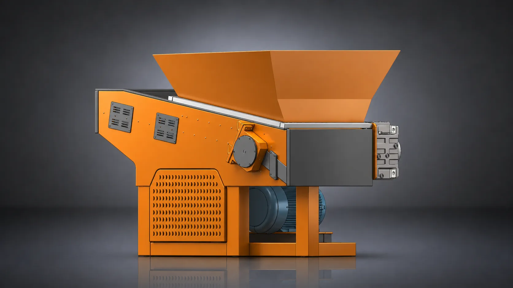 single shaft shredder