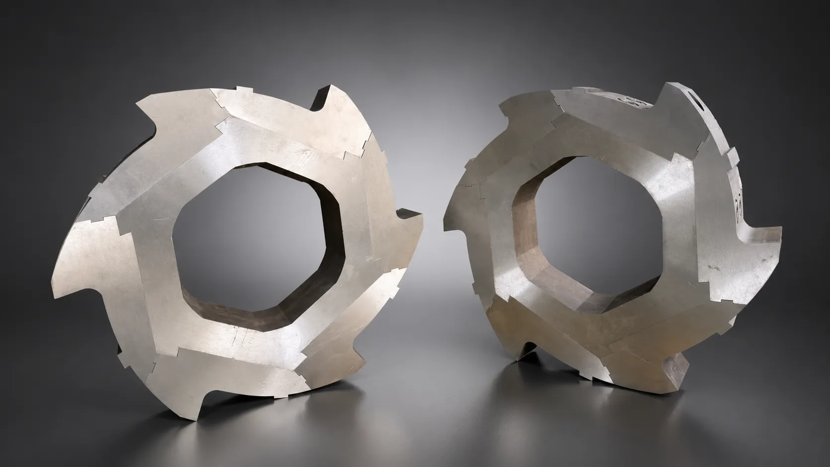 Blade of double-shaft shredder